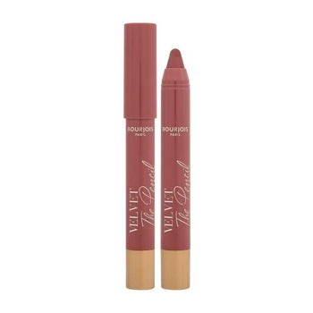 Bourjois Velvet The Pencil водоустойчиво и дълготрайно червило-молив 1.8 g нюанс 04 Less Is Brown