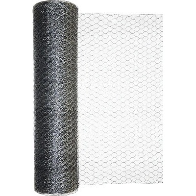 Plotové pletivo Kaiserthal Zn 6hranné 100cm x 10m ø0,8 mm veľ. ok 25x25mm strieborné
