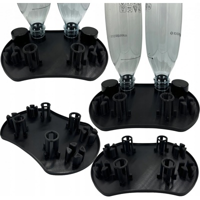 ODKAPÁVAČ STOJAN ČERNÝ NA 4 LAHVE PLAST PRO SATURÁTOR SODASTREAM BRITA