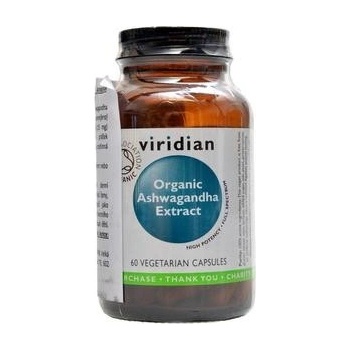 Viridian Organic Ashwagandha extract 60 kapsúl