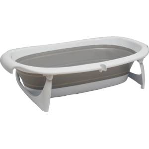 Vital Baby Сгъваема бебешка вана Vital Baby - Hygiene, 72 cm, сива/бяла (V-444862)