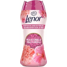 Lenor Peony & Hibiscus vůně pivoňky a ibišku vonné perličky 140 g