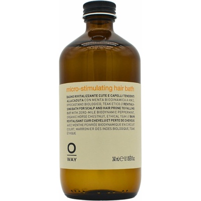 OWAY Micro-Stimulating Hair Bath posilující šampon proti vypadávání vlasů 950 ml