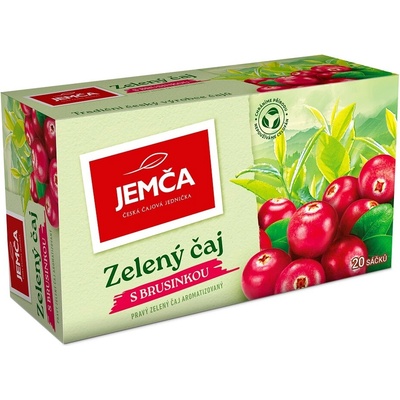 Jemča zelený čaj s brusinkou 30 g