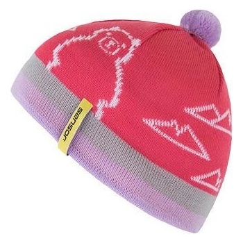 Sensor čepice BEAR dětská růžová