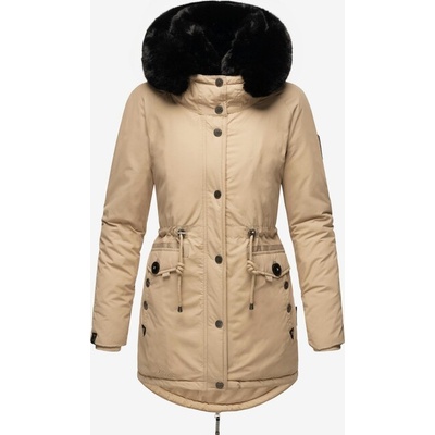 Navahoo dámska zimná parka Sweety Deluxe taupe