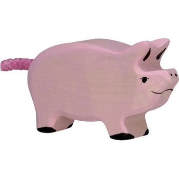 Image 1 of Holztiger Дървена фигурка Holztiger - Прасенце (80066)