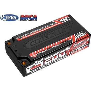 Team Corally VOLTAX HiVOLT 120C LiPo LCG Shorty Hardcase-4200mAh-7.4V-G4 31,1Wh C-49500