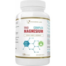Progress Labs Trio Magnesium Complex 400 mg 120 kapsúl