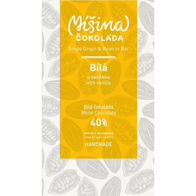 Míšina bílá 40% s vanilkou 50 g