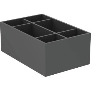 Ideal Standard Кутия за съхранение Ideal Standard Atelier Conca, антрацит мат, 24 см (T3979Y2)