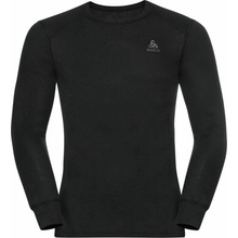 Odlo ACTIVE WARM ECO BL TOP CREW Pánské funkční triko černá