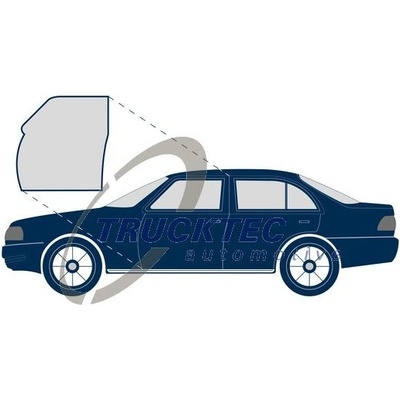 TRUCKTEC AUTOMOTIVE Tesnenie dverí 0253027