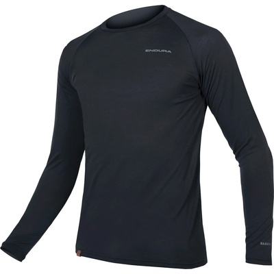 Endura Мъжка спортна тениска Endura Baabaa Blend Langarm Baselayer Sport shirt - Grey - размер XL (016-6083-0615)