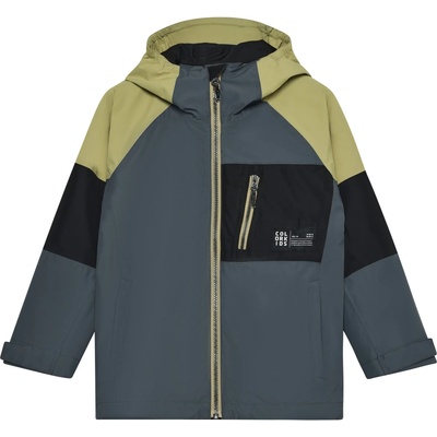 Color Kids Детско водоустойчиво яке Color Kids Kid's Junior Jacket Colorblock Waterproof jacket - Turbulence - размер 134 (EU) (703-6801-0316)