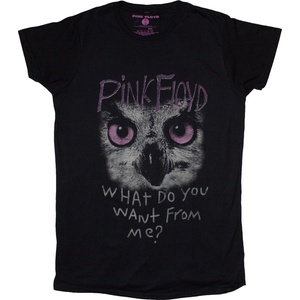 Pink Floyd Owl - WDYWFM? Black S Дамски Риза (PFTEE142LB01)