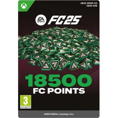 EA Sports FC 25 Xbox herná mena 18 500 FC Points SK