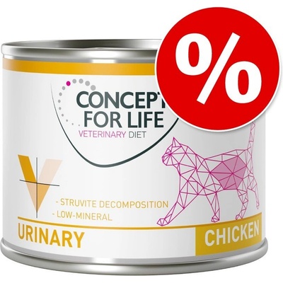Concept for Life Veterinary Diet Urinary hovězí 6 x 200 g