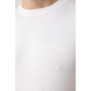 Karl Lagerfeld тениска basic мъжка от памук с еластан 2 броя (A1M47097)