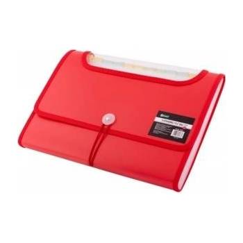 D. Rect Folder A4 12 compartments red D. RECT