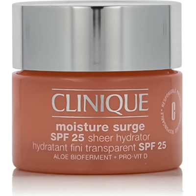 Clinique Moisture Surge Sheer Hydrator denný krém SPF 25 50 ml
