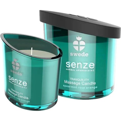 Swede Senze Massage Candle Tranquility Spearmint Rose Orange 50 ml