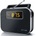 Muse M-081R Black, Alarm function, 2-band PLL portable radio