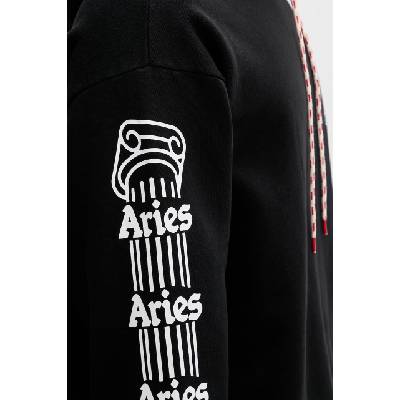 Aries Памучен суичър Aries Column Column Hoodie AR20010 PALE MINT (AR20010)