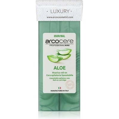 Arcocere Professional Wax Aloe epilačný vosk roll-on náplň 100 ml