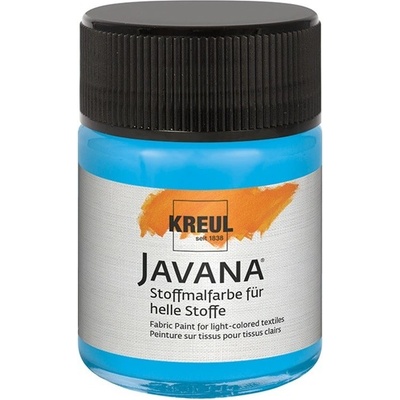 Farba na svetlý textil JAVANA 50 ml Fluorescent Blue
