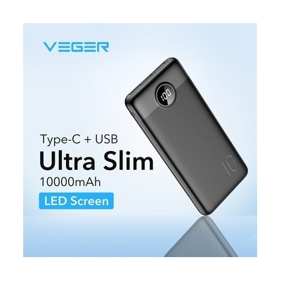 VEGER A11S 10000mAh Black