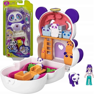 Mattel Polly Pocket pudřenka s překvapením Panda