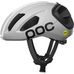 POC Каска за шосейно колоездене POC Amidal Bike helmet - Hydrogen White / Uranium Black Matt - размер S 50-56 cm (851-1987-0411)