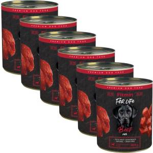 Fitmin Консерва Fitmin For Life BEEF пате 6 x 800 г