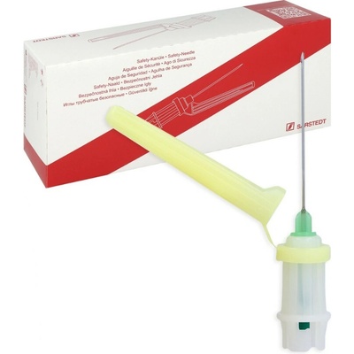 Safety ihla Sarstedt pre S-Monovette 50 ks Rozmer ihly: 21 G x 1 1/2 zelená