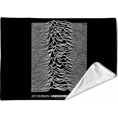 RukaHore Deka Joy Division Unknown Pleasures Čierna 127x152