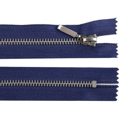 Kovový zip No 5 délka 16 cm (jeansový) Varianta: 330 modrá tmavá, Balení: 1 ks