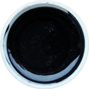Cedro Farebný UV gél GABRA kovový čierny 7,5 ml