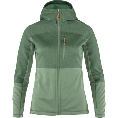 Fjällräven Дамско поларено яке Fjällräven Women's Abisko Trail Fleece Fleece jacket - Patina Green (105-1095-1114)