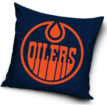 TipTrade Velurový vankúš NHL Edmonton Oilers 40x40
