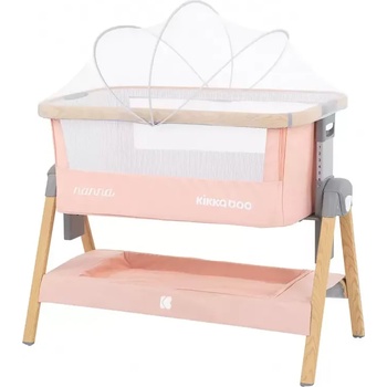 Image 1 of KikkaBoo Мини бебешка кошара Nanna Pink wood на KikkaBoo