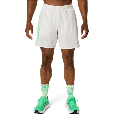 Asics Icon 7IN Short 2011D455100 cream/vital green
