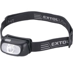 Extol Led челник, 5 w, cree xpg, 130 лумена; обхват 40 м, презареждаща се батерия, 6 функции, устойчив на падане: ipx5