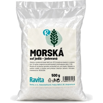 Ravita Morská Soľ 500 g