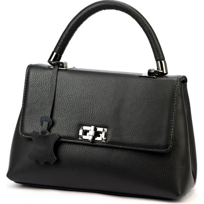 Luka kožená kabelka KZ55202 čierna