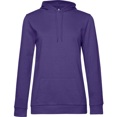 B&C mikina Hoodie COT-01W04Wu3800 purpurová radiant