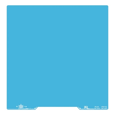 BIQU Build Plate CryoGrip Pro Frostbite - Blue - 356 x 356 mm (1060000763)