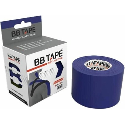 BB Tape Kineziologická páska tmavomodrá 5 cm x 5 m