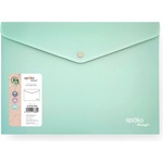 SPOKO Папки SPOKO ReLeaf PP A/5 патент SoftTouch ментово зелено S110151406 (S110151406)