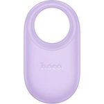 hoco. iPhone 18 Pro / 17e / 17 Pro Max HOCO E94 Bluetooth проследяващ ключодържател, съвместим с iOS, ЛИЛА (E94 PURPLE)